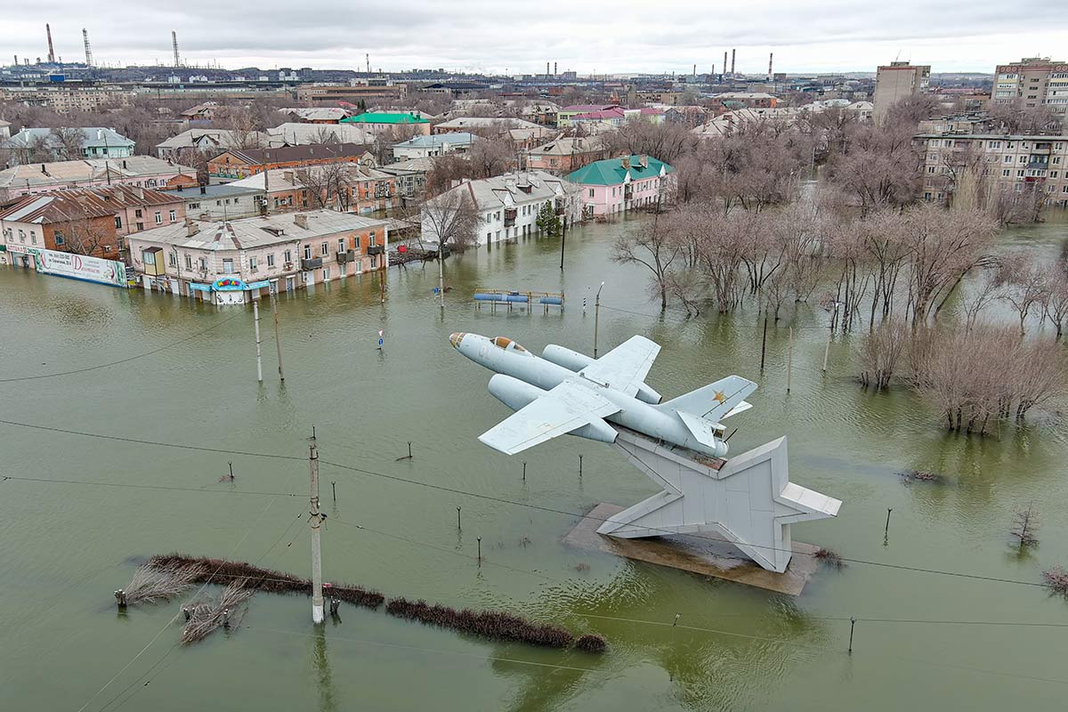 Фото наводнения в орске 2024