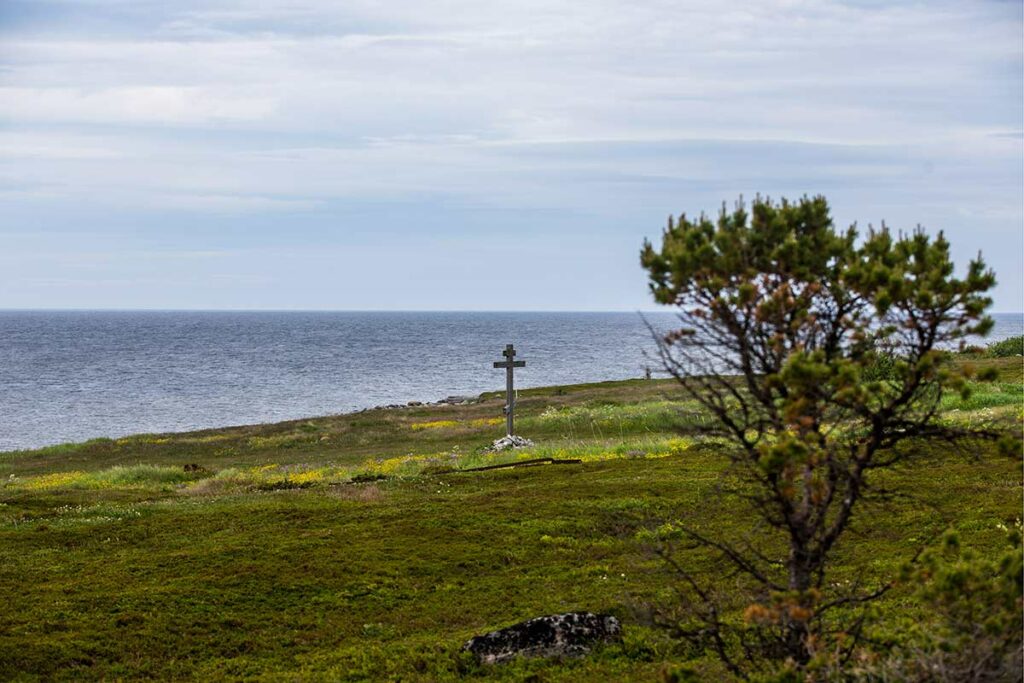 Мыс Кеньга на острове Анзерском Соловецкого архипелага.