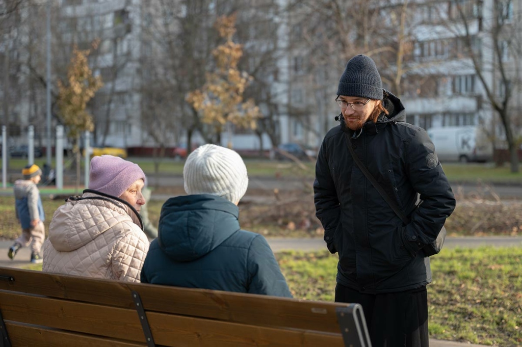 Уличная проповедь. Иерей Александр Сергеев 