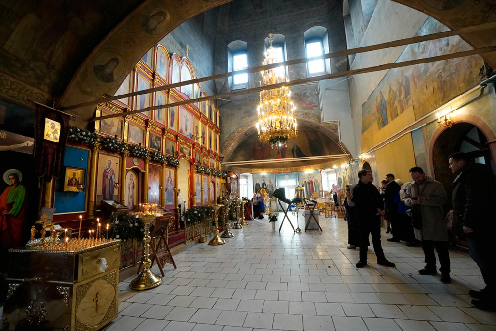 В храме Петра и Павла, где служил священномученик Николай Аристов